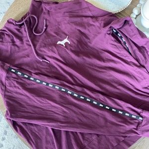 PINK Hooded Sweater with Logo